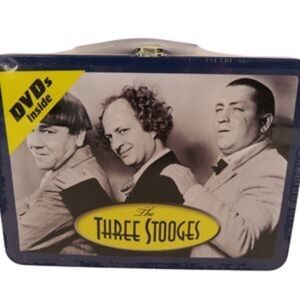 The Three Stooges Lunchbox with DVDs – New & Sealed